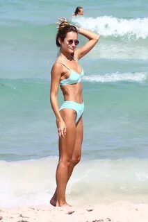 NATALIA BORGES in Bikini at a Beach in Miami 08/05/2017 - Ha