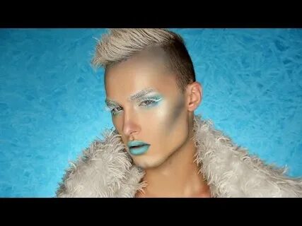 GLAMOUROUS Jack Frost Makeup Tutorial - YouTube