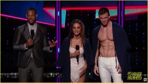 Alan Ritchson Goes Shirtless for 'I Can Do That' Aerial Danc