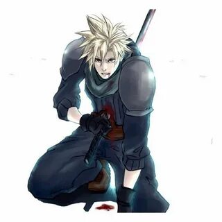 Cloud Strife. Fan art. Final Fantasy VII: Crisis Core. Final