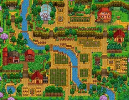 Second farm finished! This is my Hilltop Farm : StardewValle