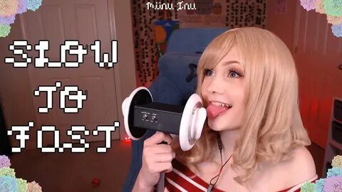 ASMR Progressive Ear Eating / Slow to Fast Ear Eating - YouT