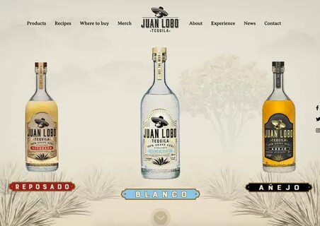 Juan Lobo Tequila customized graphics Highlands of Jalisco, 