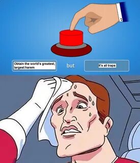 Button Dilemma Meme - Captions Trend