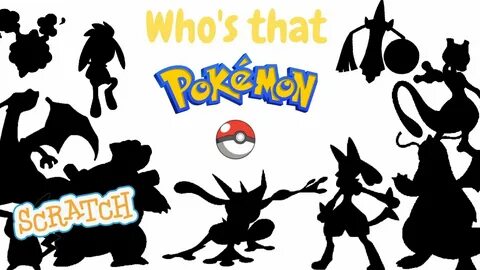 Scratch Tutorial Who's that Pokémon ? Scratch Pokemon Game S