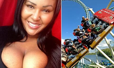 Big boobs roller coaster