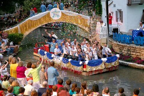 Fiesta River Parade Float - My Mission Creek