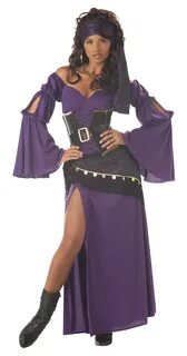 Mystic Seductress Gypsy Ladies Fortune Teller Fancy Dress Ci