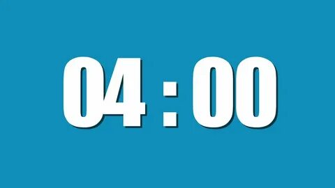 4 Minute Timer - YouTube