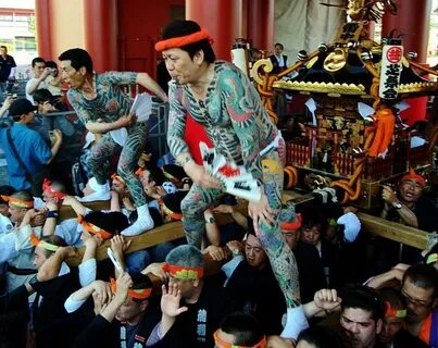 History of Japanese Organized Crime, the Yakuza Yakuza tatto