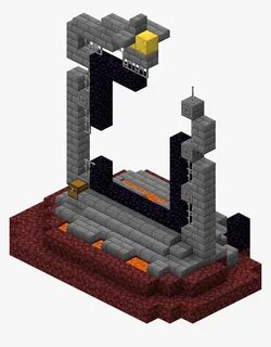 Overworld Giant Ruined Portal 1 - Ruined Portals, HD Png Dow