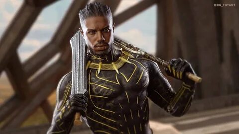 Gotta Have It!: Hot Toys Erik Killmonger 1/6th Scale Figure 