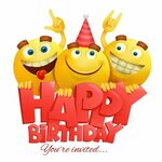 Pin by Tina on Smiley Happy birthday emoji, Birthday emotico