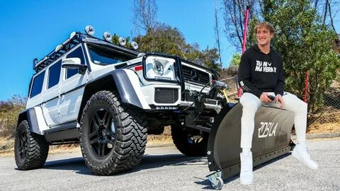 #RDBLA Worlds first snowplow on a 4x4 2 for Logan Paul *The 