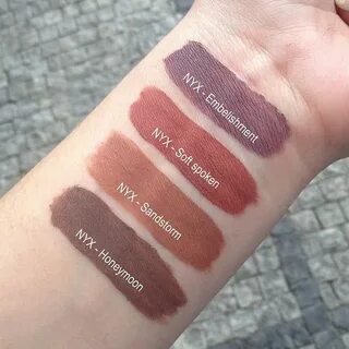 Pin on Lipstick swatches