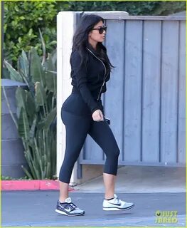 Kim Kardashian Works On Her Fitness While Khloe Goes Back to