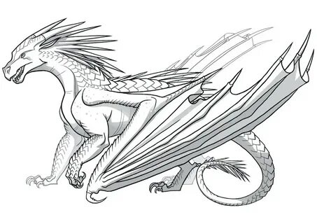 Раскраска Древний дракон распечатать - Драконы