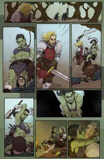 True Chivalry Pg 1 - Human Knight x Female Orc (Cheese-ter) 