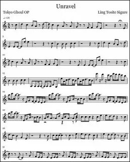 clarinet sheet music unravel - Google Search Clarinet sheet 