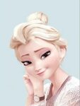 Elsa Frozen :: Frozen (movie) :: make up :: movies / funny p
