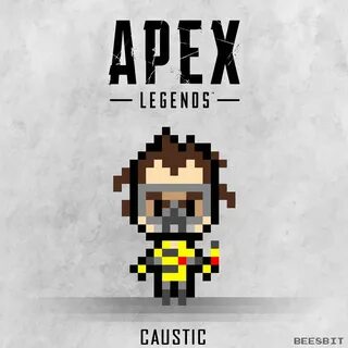 Apex legends pixel Caustic Pixel, Pixel design, Legend