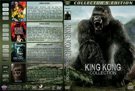 King Kong Collection- Movie DVD Custom Covers - King Kong Qu