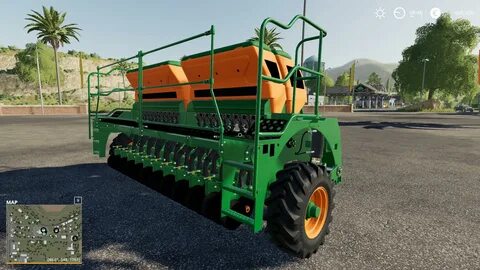 FS19 Seeder 75 meters v1.0 - Farming Simulator 17 mod / FS 2