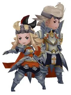 bravely-second-characters - Transparent Images For Free Down