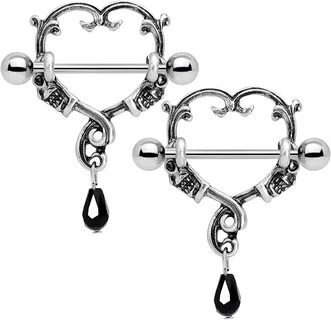 Body Jewelry Nipple Shield Rings barbell barbells sold as a 