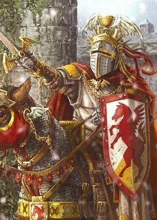 Empire/Bretonnia Knights vs Scarlet Crusaders - Battles - Co
