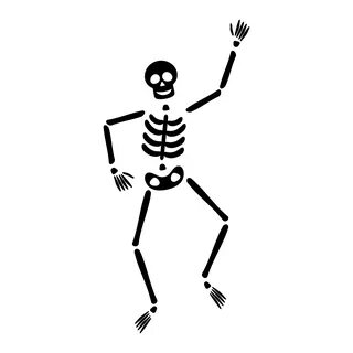 Skeleton clipart dancer, Skeleton dancer Transparent FREE fo