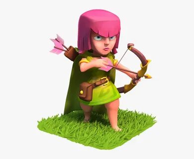 Clash Of Clans Archer Png , Png Download - Coc Thicc Archer,