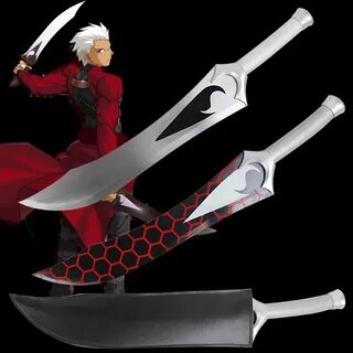 Free Shipping Archer Class Replica Twin Swords For Fate Stay