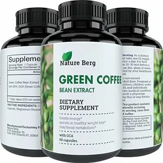 Natural Raw Green Coffee Bean Extract - Extra Strength Pure 