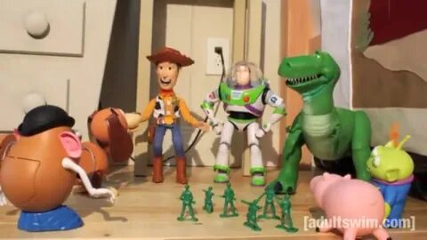 My Reaction 134: Toy Story 4 Robot Chicken Adult Swim - YouT