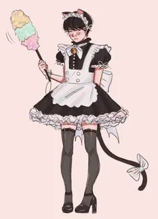 Maid Yoongi at your service master Fan art, Bts chibi, Yoong