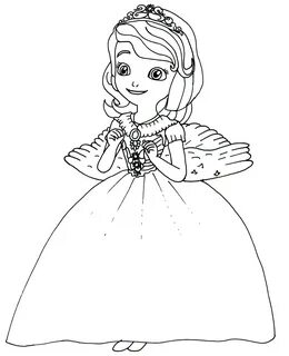 Sofia The First Coloring Pages - Visual Arts Ideas