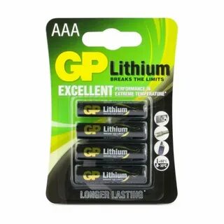 GP Batteries Lithium Primary Lithium AAA