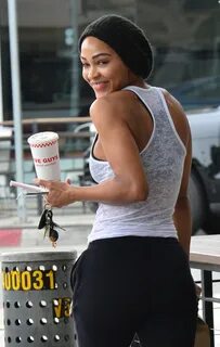 MEAGAN GOOD at a Gym in West Hollywood 05/08/2019 - HawtCele