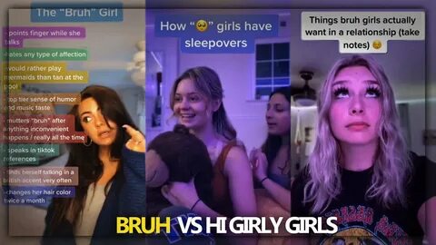 BRUH VS 🥺 GIRLS TIKTOK COMPILATION!🖤 - YouTube