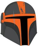 Helmet clipart mandalorian - Pencil and in color helmet clip