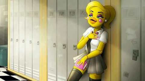 Toy chica em versão de anime ;-; Five Nights at Freddys PT/B