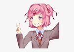 Oh, Like This - Natsuki Png Transparent PNG - 493x493 - Free