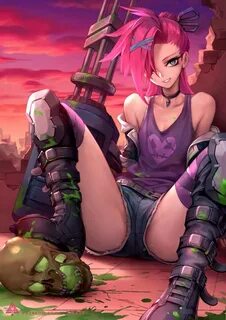 Slayer Jinx Wallpapers & Fan Arts League Of Legends LoL Stat