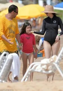 Adam Sandler enjoys Hawaii with daughters and bikini wife Da