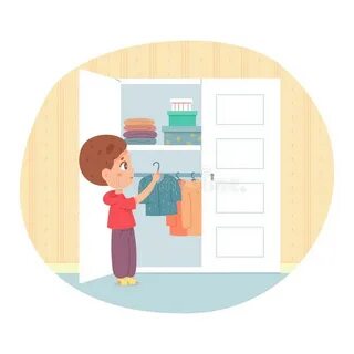 Kids Folded Laundry Clipart - Фото база