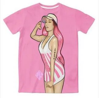 New Fashion Womens/Mens Nicki Minaj Funny 3D Print Casual T-