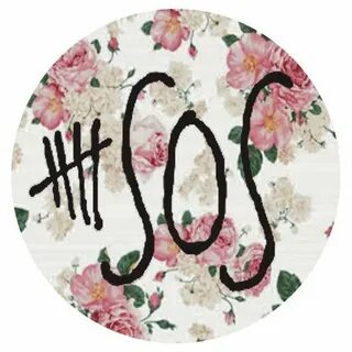 5SOS Shirt Floral Print i love it Projects to Try 5sos shirt