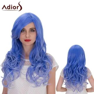 Adiors Medium Shaggy Curly Side Parting Cosplay Synthetic Wi
