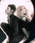 Azriel and Mor A court of mist and fury, Sarah j maas books,